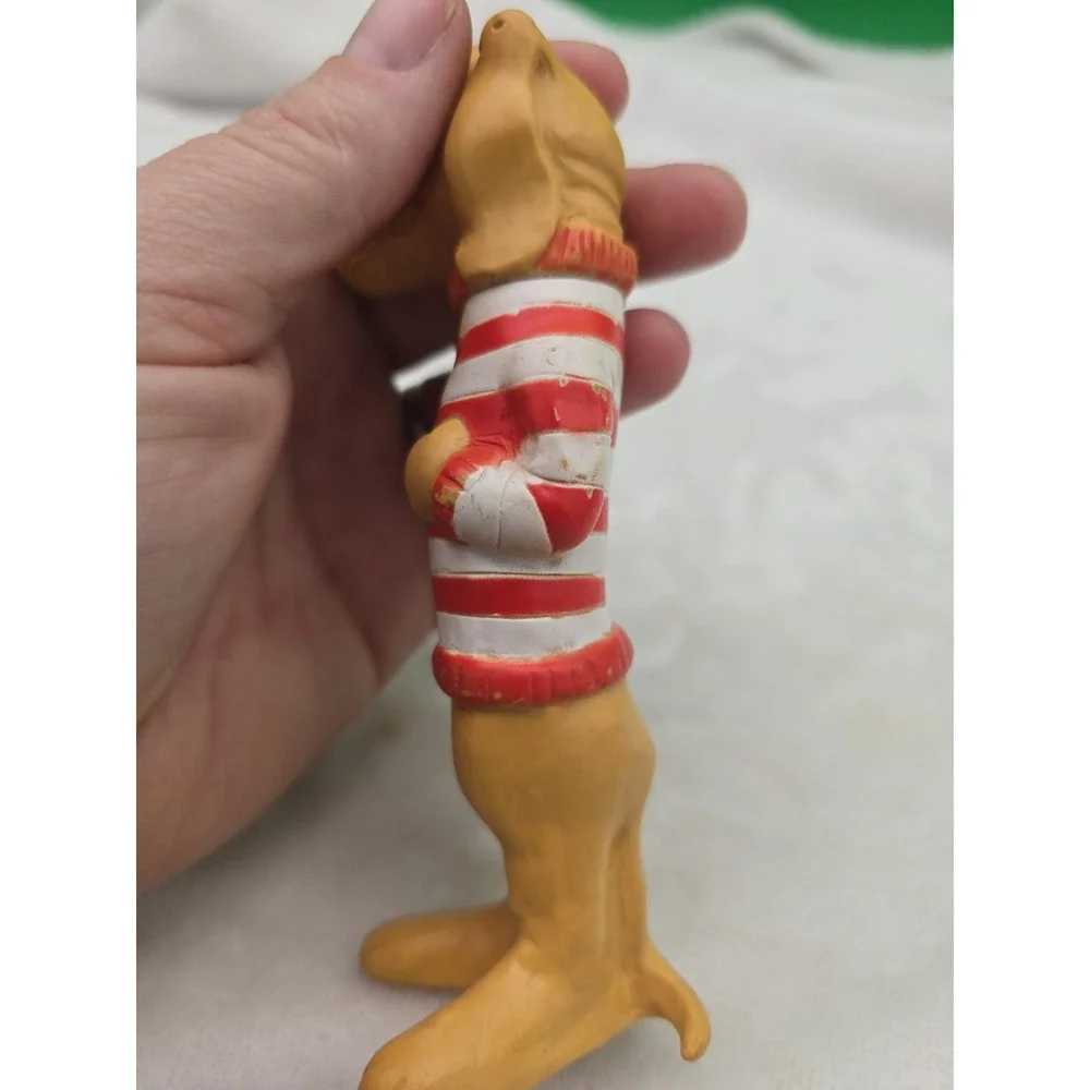 Vintage Beauregard Hound Soft Vinyl‎ Rubber Toy Figure (Walt Kelly 1969)